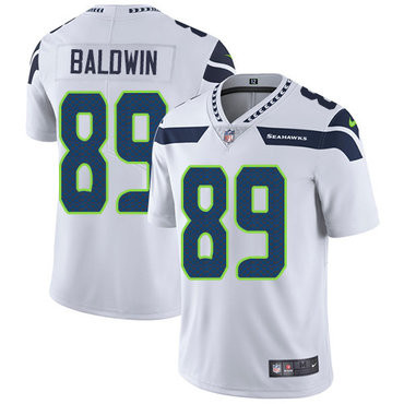 Seattle Seahawks 89 Doug Baldwin White Limited Jersey