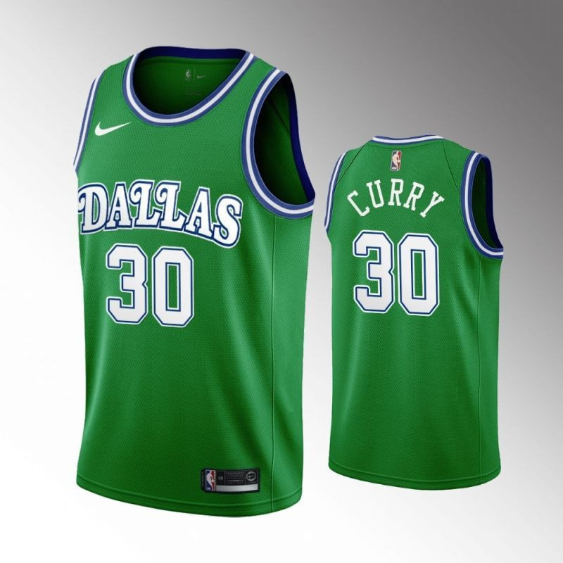 Seth Curry #30 Dallas Mavericks 2020 Arrival Swingman Jersey - Green
