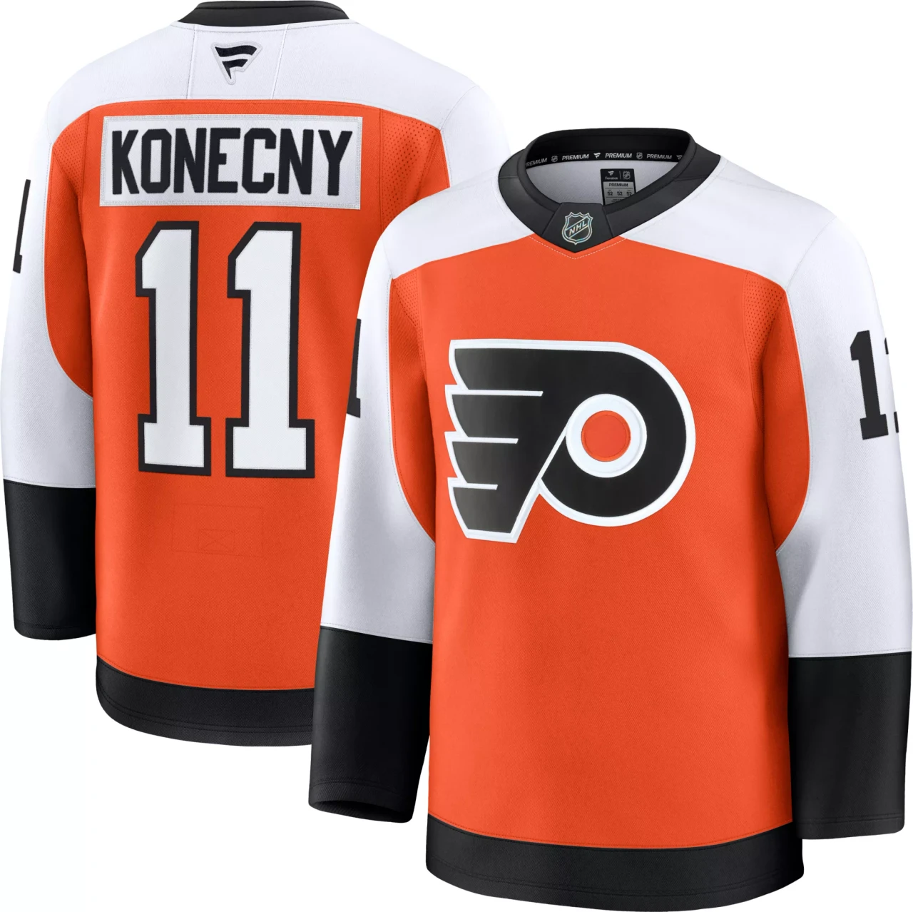 Travis Konecny #11 Philadelphia Flyers 2024/25 Premium Home Jersey