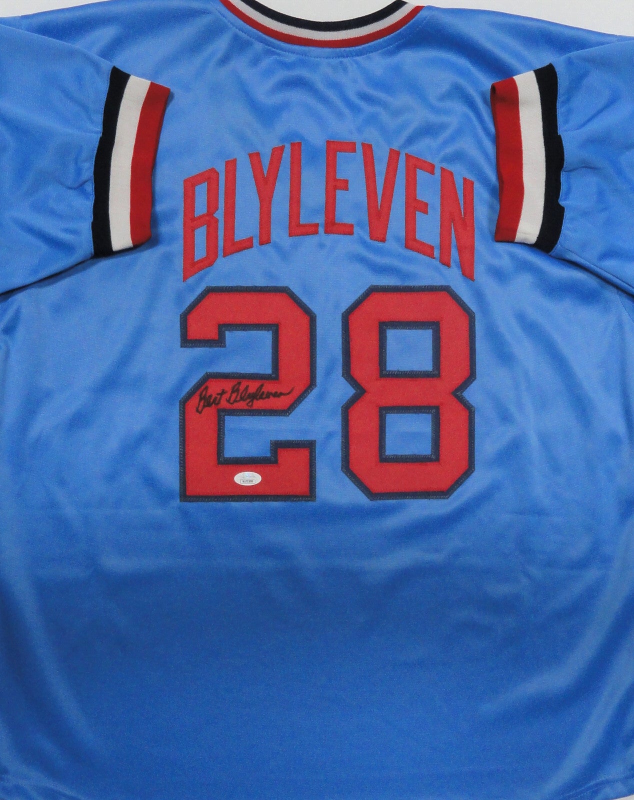Twins BERT BLYLEVEN Custom Replica Minnesota Throwback Jersey