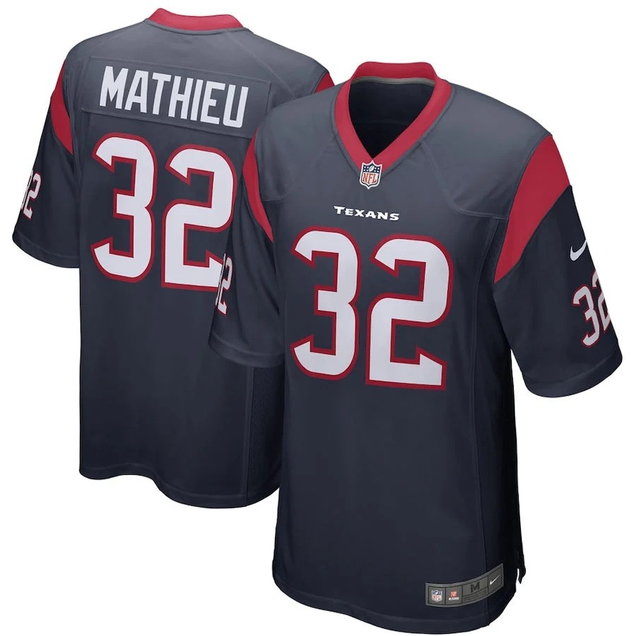 Tyrann Mathieu #32 Houston Texans Limited Jersey - Navy