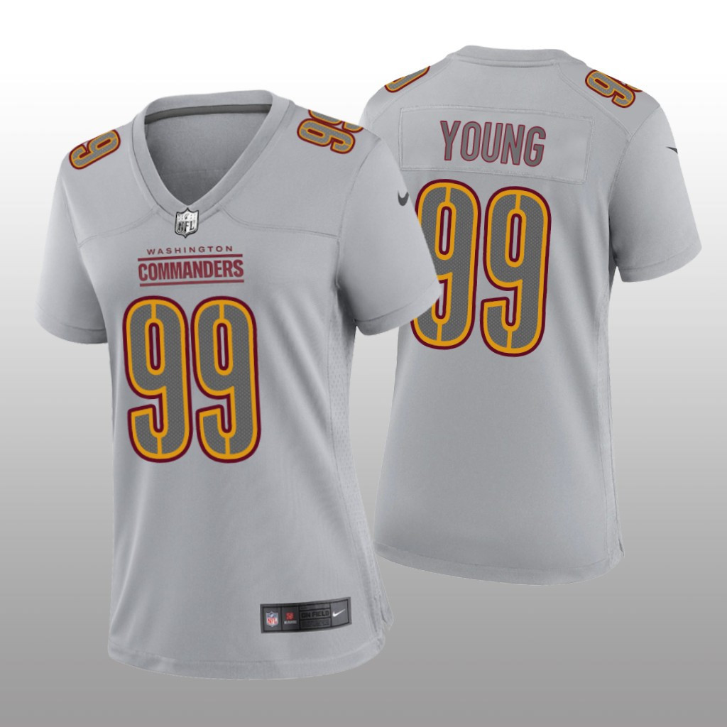 Washington Commanders Chase Young Gray Limited Jersey
