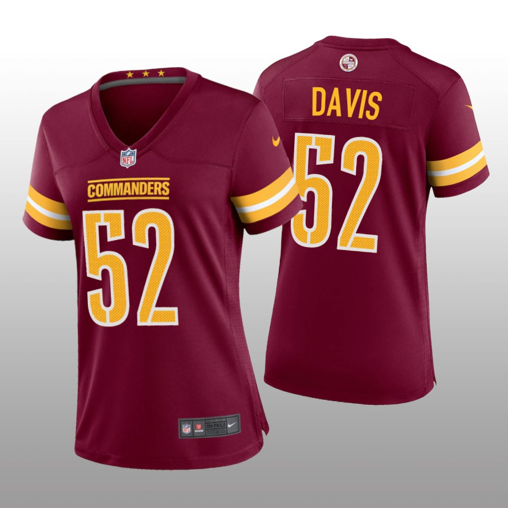 Washington Commanders Jamin Davis Burgundy Limited Jersey