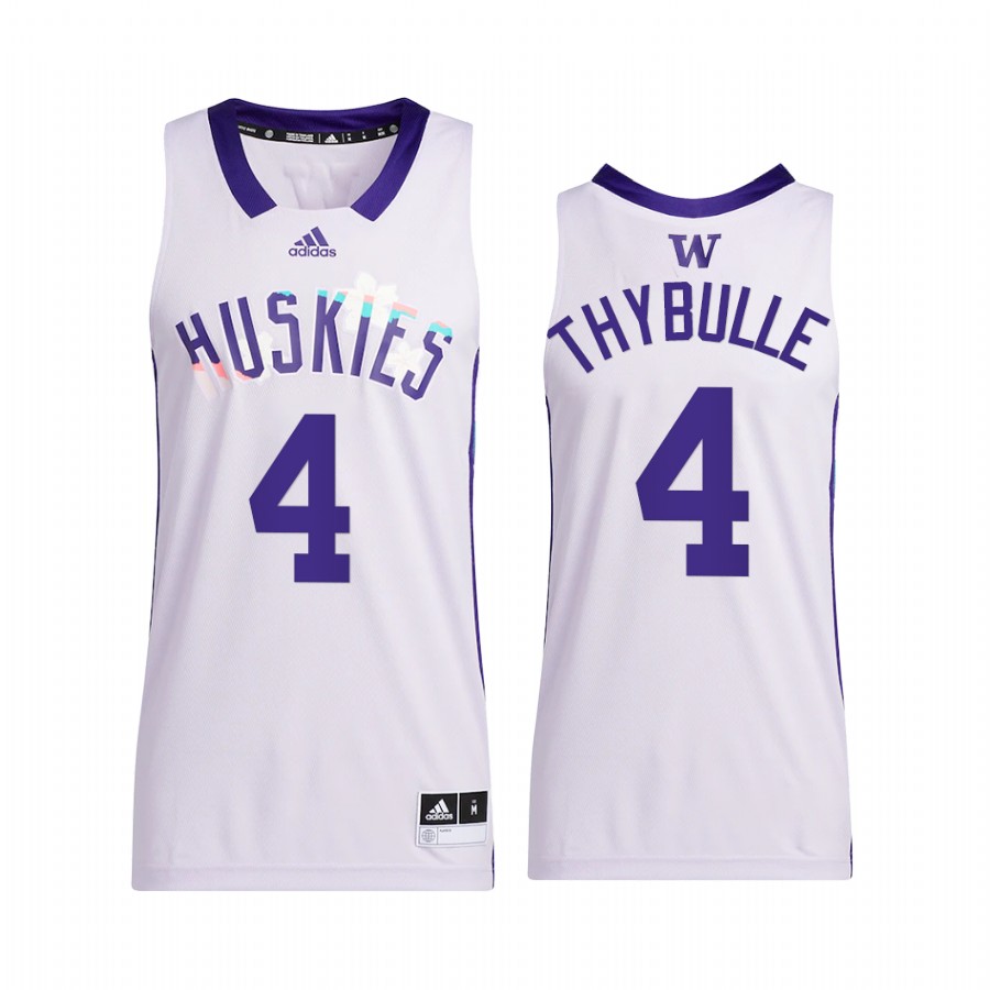 Washington Huskies Matisse Thybulle Jersey Honoring Black Excellence White Alumni Uniform