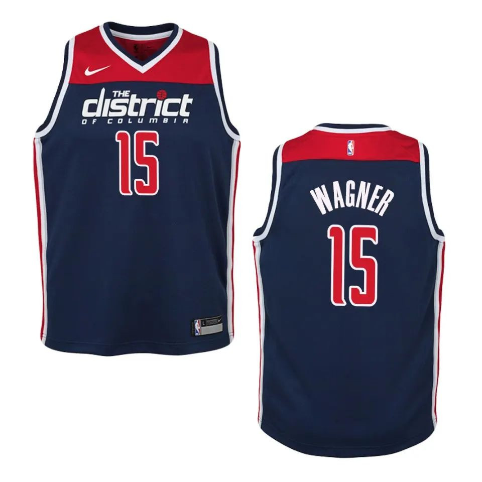Washington Wizards Moritz Wagner Navy Swingman Jersey - Statement Edition - Series 3