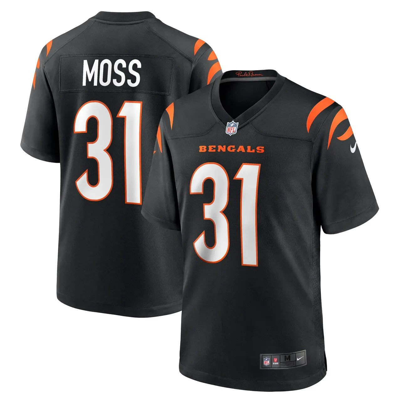 Zack Moss Cincinnati Bengals Limited Jersey - Black