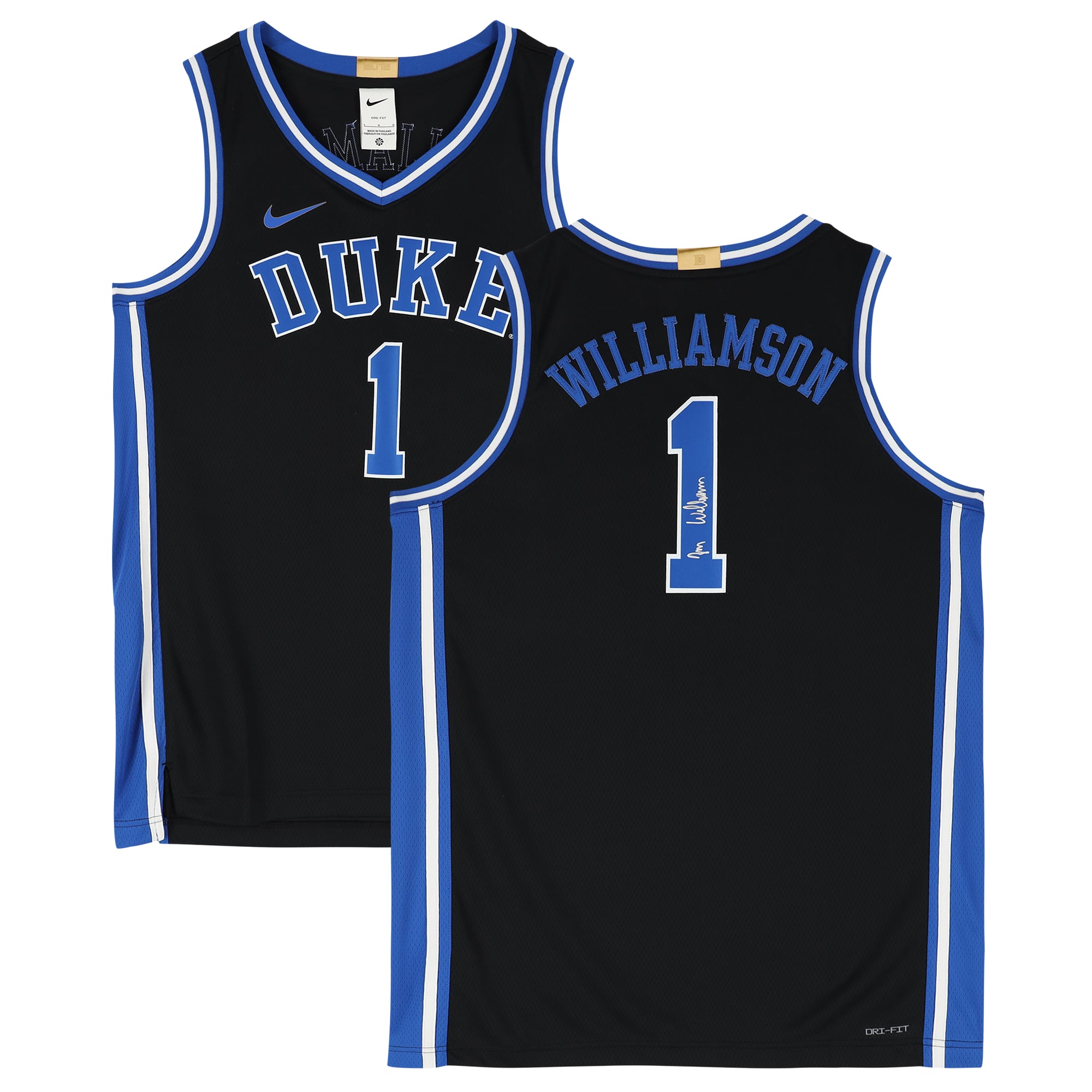 Zion Williamson Duke Blue Devils Black Alumni Player Limited Jersey